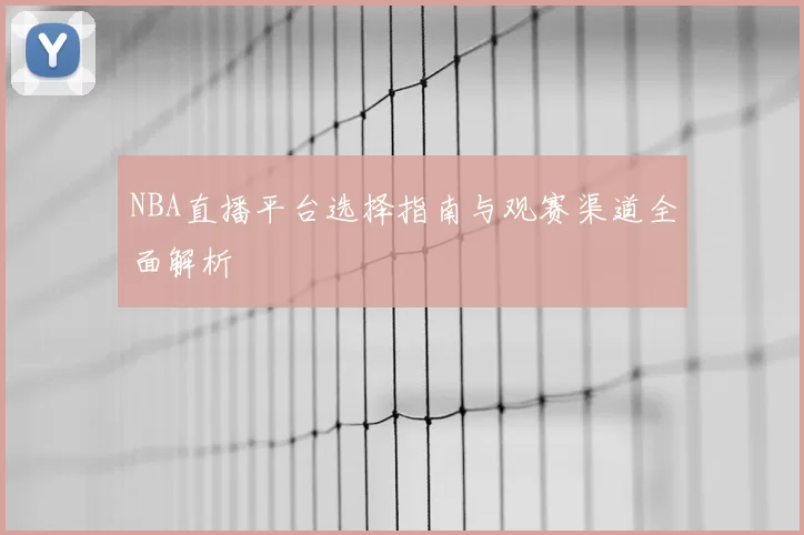 NBA直播平台选择指南与观赛渠道全面解析
