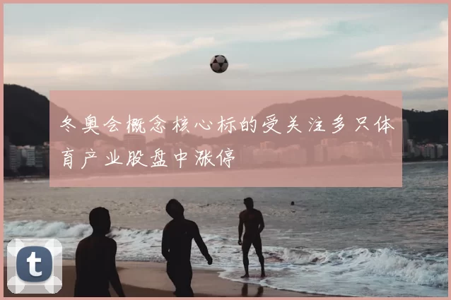 冬奥会概念核心标的受关注多只体育产业股盘中涨停